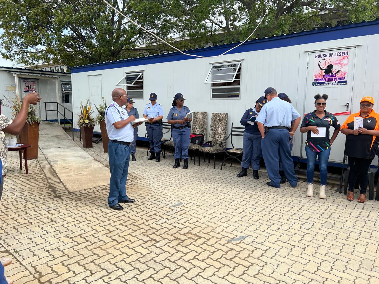 MC Security and Investigations hand over Centre to SAPS