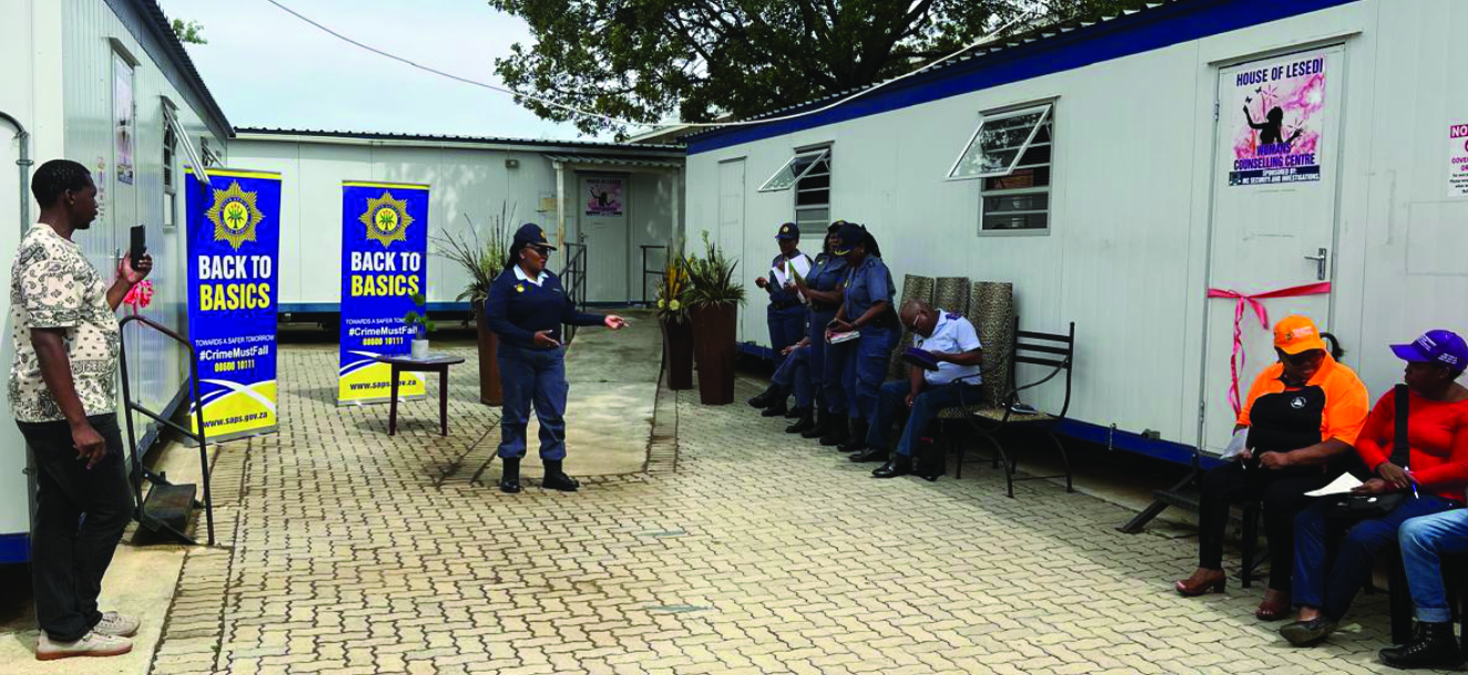 MC Security and Investigations hand over Centre to SAPS