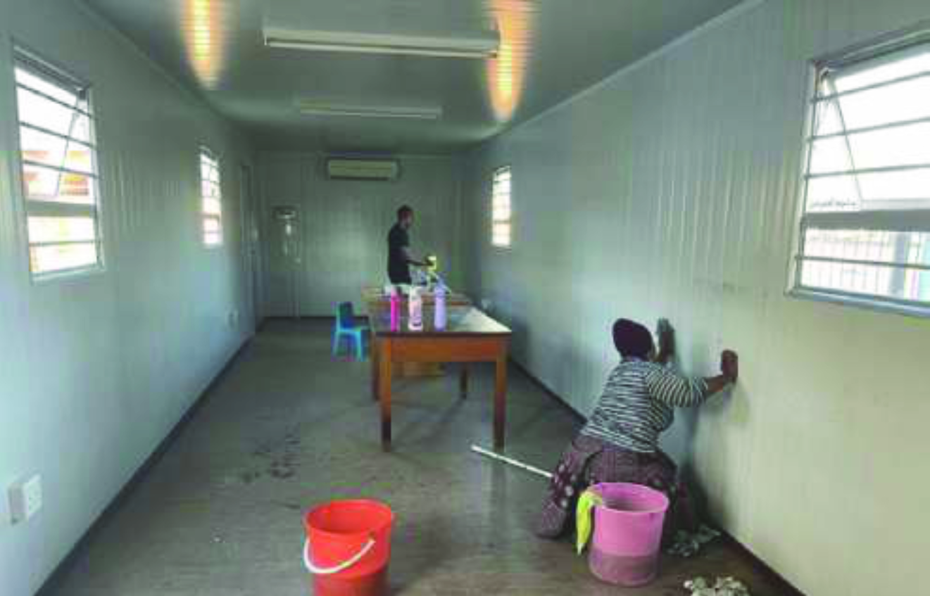 House of Lesedi Clean up